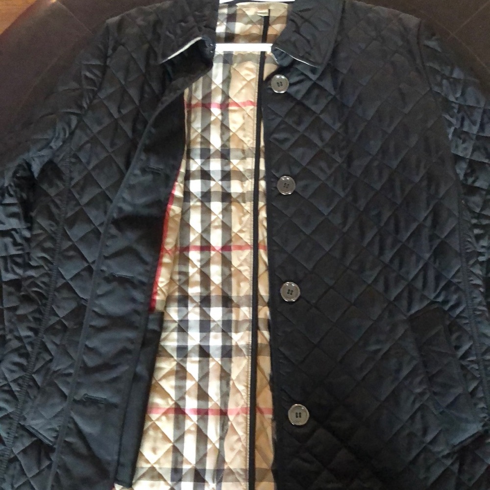 Classic Burberry Brit Quilt jacket/coat